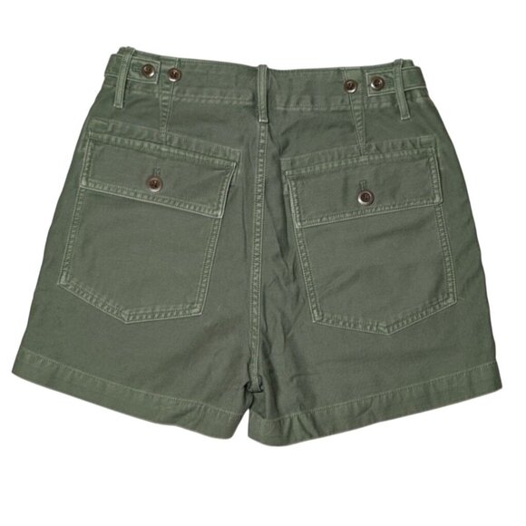 Outerknown Westbound Utility Shorts Organic Cotton Womens Size 26 Green - Picture 2 of 10